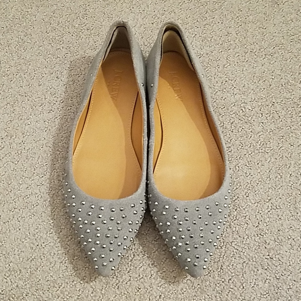 J Crew Suede Flats